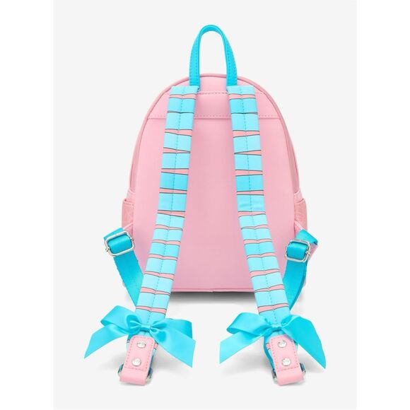 Loungefly Marvel Spider-Gwen Pink Web Mini Backpack